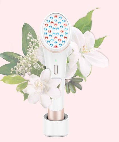 Smart Rechargeable Acne Light Therapy Device – Blue & Red Light Treatment for Clear Skin