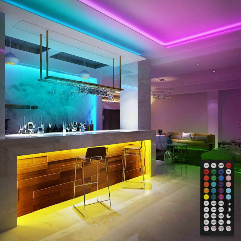 Brand New RGB LED Strip Lights – Bluetooth & Remote Control